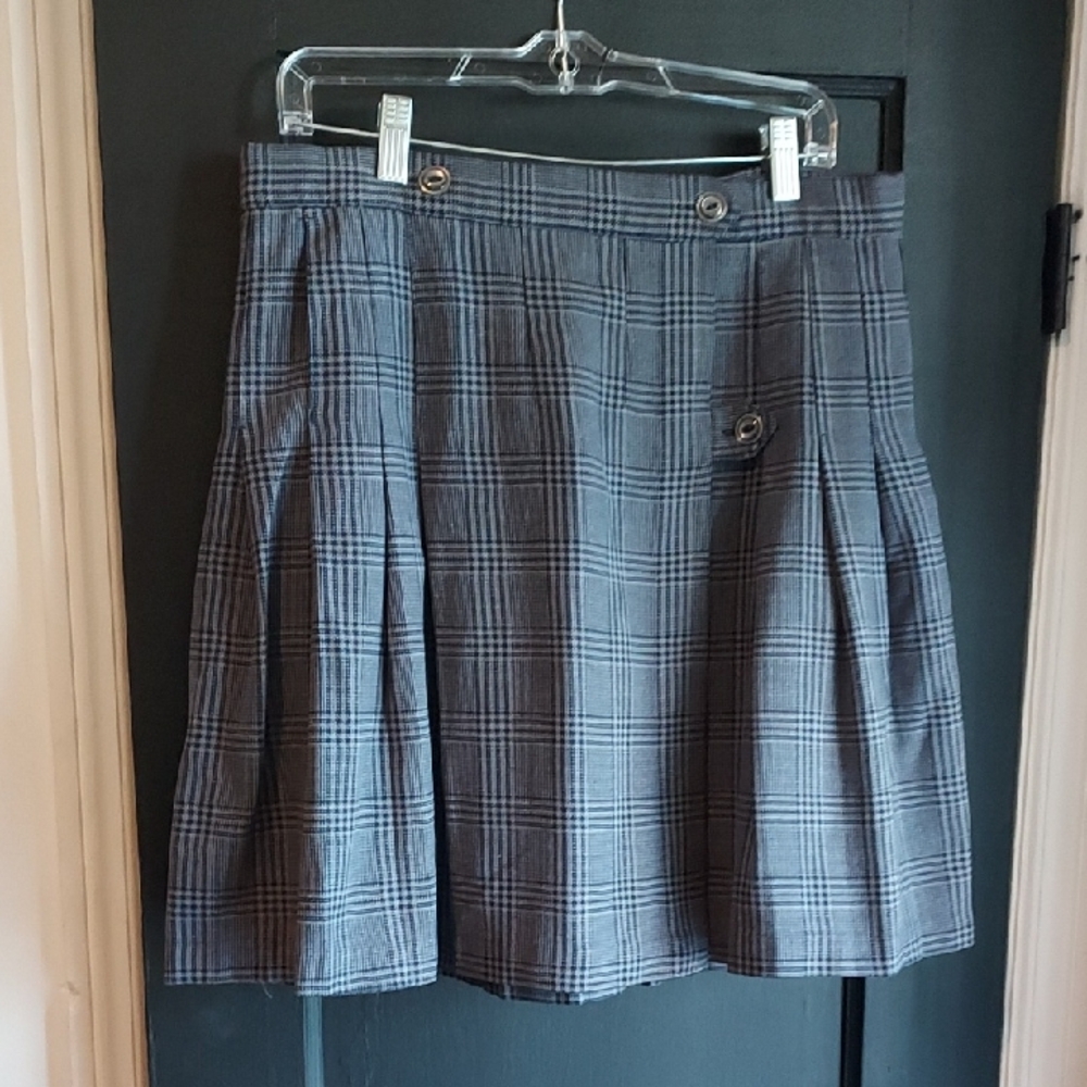 Flynn O'hara Wrap Around Pleated Skirt